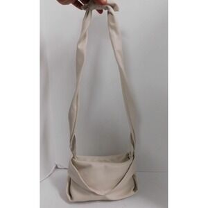 Street Level Women's Vegan Cream Knot Crossbody Bag